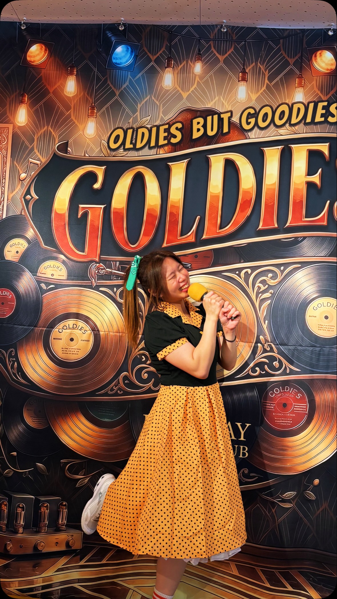 🎶✨ GOLDIES ✨🎶

音楽が流れたら、身体を動かしたくなる🕺💃

あの頃聴いていた曲🎵
どこか懐かしくて思わず口ずさみたくなる曲🎤

今回は軽快なロカビリーのビートに合わせて、
み