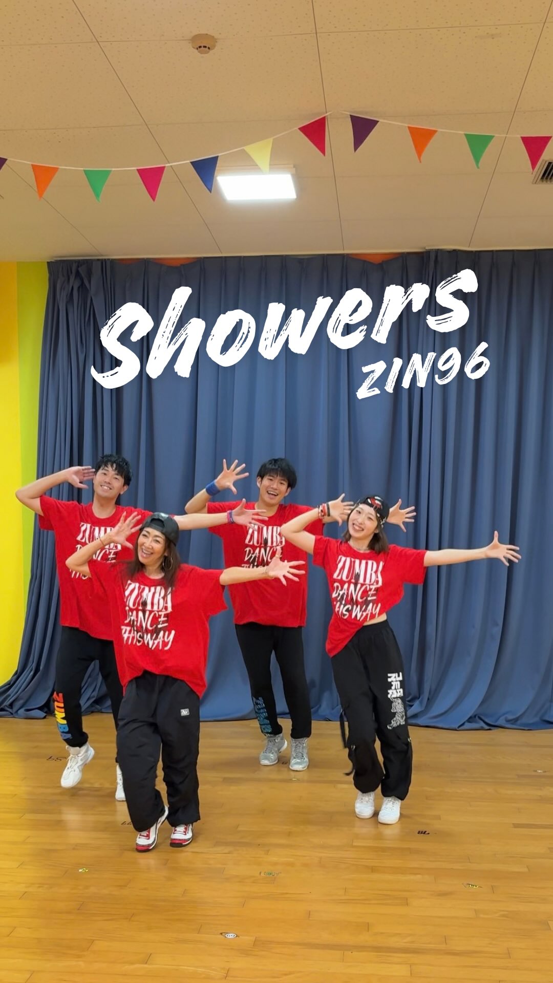 \ Let's ZUMBA🌎💫 /

🎧 Showers - ZIN96

ZUMBAコラボイベントありがとうございました！
水野SVと社員3人で1曲🎶

坂井先生の100点満点なカメラワーク