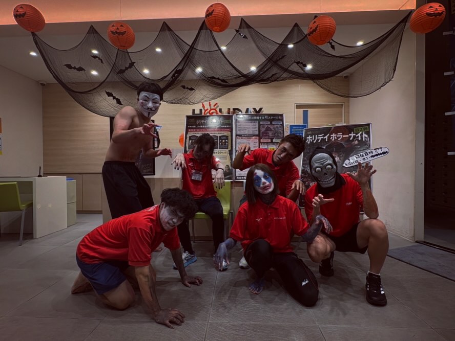 🎃9月23日(水)

👻ホラーナイトへのご参加ありがとうございました👻
少しだけ怖くて面白い大和高田店らしい時間を過ごしていただけましたでしょうか😊
また来年も開催する時には更に多くの会員様の
