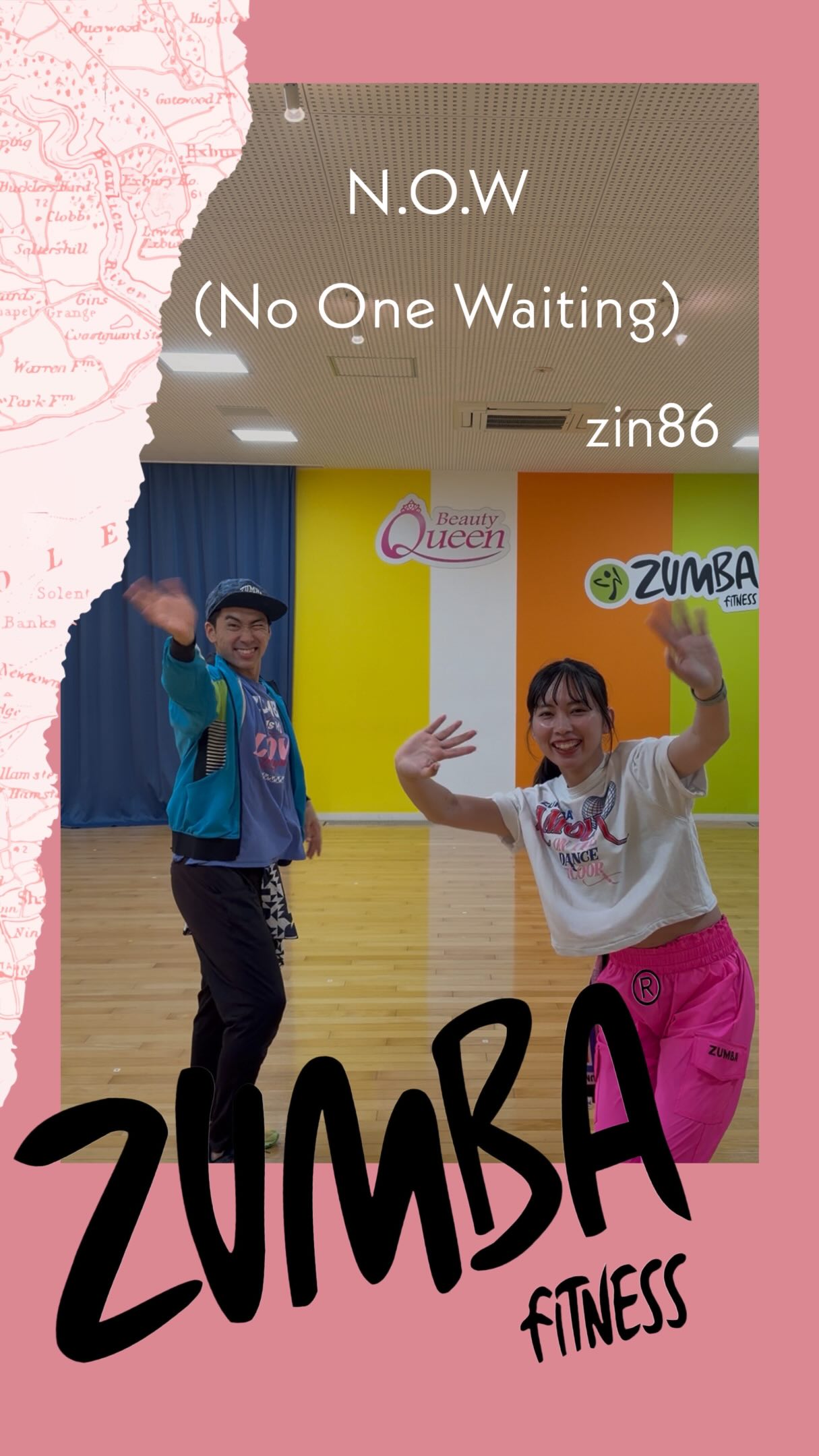 ・
\🪩💃ZUMBA💃🪩/

ZUMBAとは
⇨世界各国の音楽を使いながら、楽しく身体を動かすことができる
ダンスプログラムです✨✨

🎵zin 86
🎧N.O.W (No One Wai